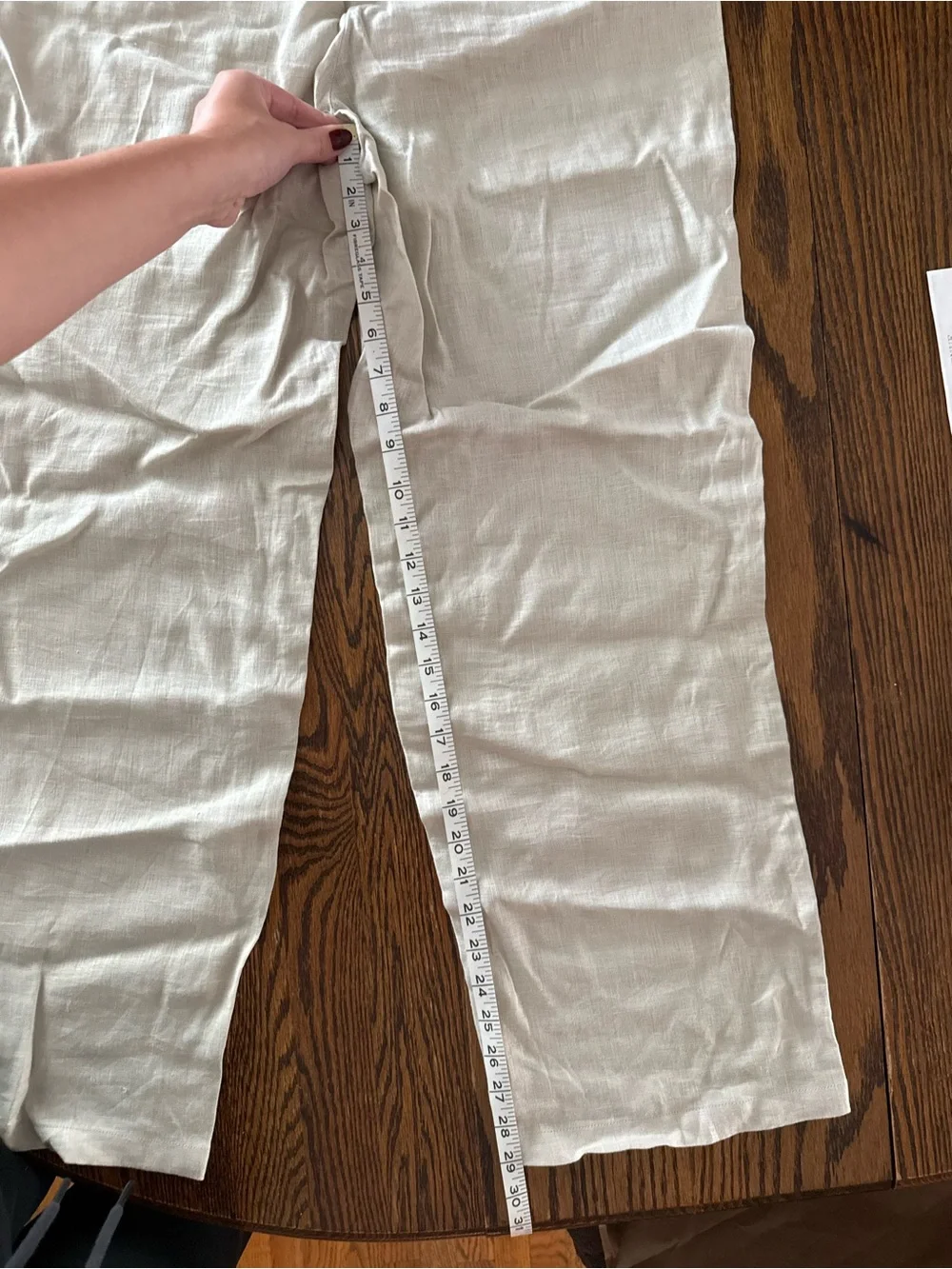 ZARA | Cream Utility Pants